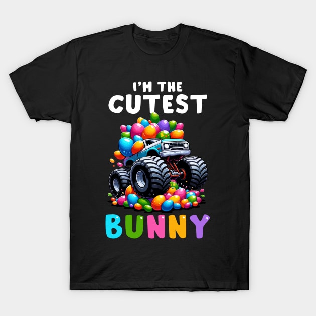 I'm The Cutest Bunny I Easter Bunny Egg Hunting T-Shirt by biNutz